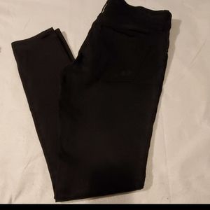 Express Black Stretchy Low Rise Leggings Size 6
